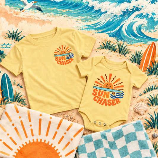 Sun Chaser Baby Onesie