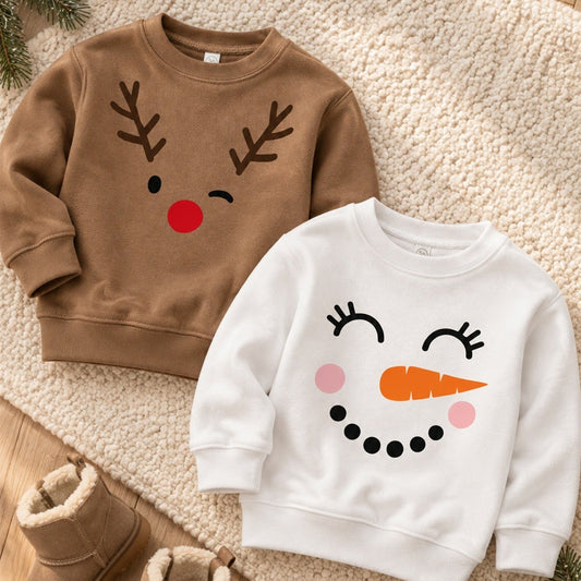 Rudolph Toddler Fleece Crewneck