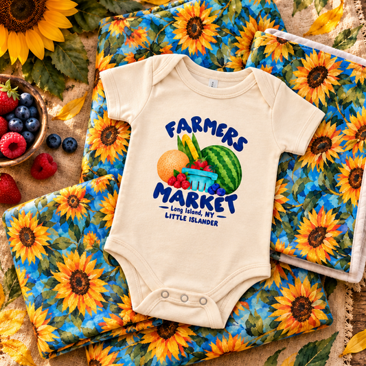Farmers Market Baby Onesie