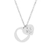 Personalized  Heart Necklace