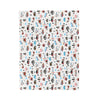 Santa's Village - Fleece Blanket