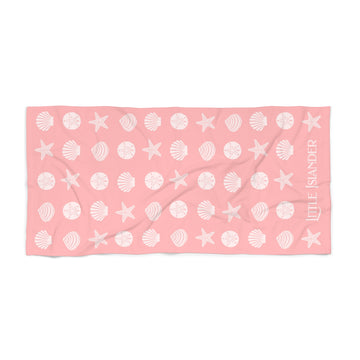 Seashells & Sand Dollars - Beach Towel