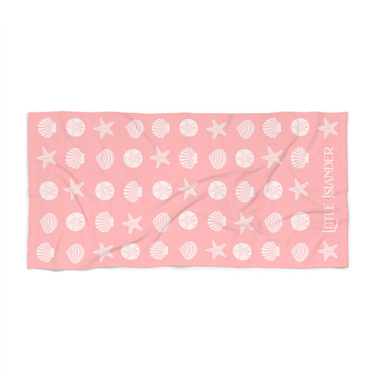 Seashells & Sand Dollars - Beach Towel
