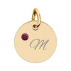 Personalized Birthstone Charm