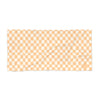 Checkered Cotton Beach Towel - Orange