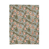 Blush & Evergreen - Fleece Blanket