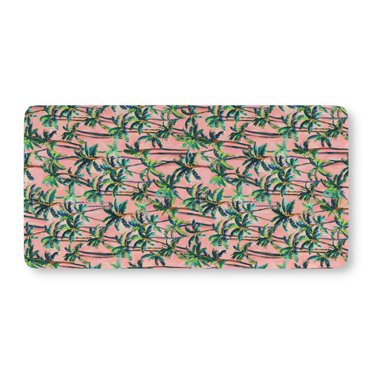 Pink Palms - Crib Sheet Covers