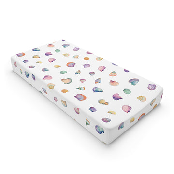 Rainbow Shells Changing Pad Cover