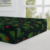 Christmas Holly & Pine Changing Pad Cover