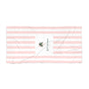 Bahama Pink Cabana Stripe - Beach Towel