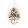 Personalized First Christmas Photo Ornament