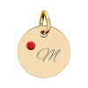 Personalized Birthstone Charm