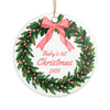Ceramic Christmas Ornament - with image