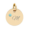 Personalized Birthstone Charm