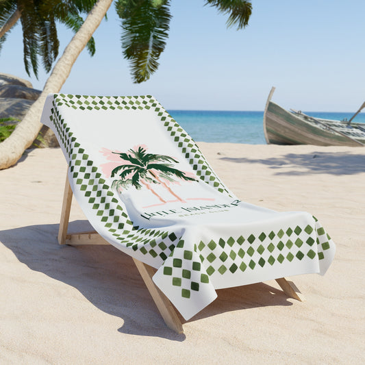 Mosaic Palms - Beach Towel