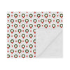 Christmas Wreaths & Bows Minky Blanket.