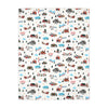 Santa's Village - Double Sided Fleece Blanket