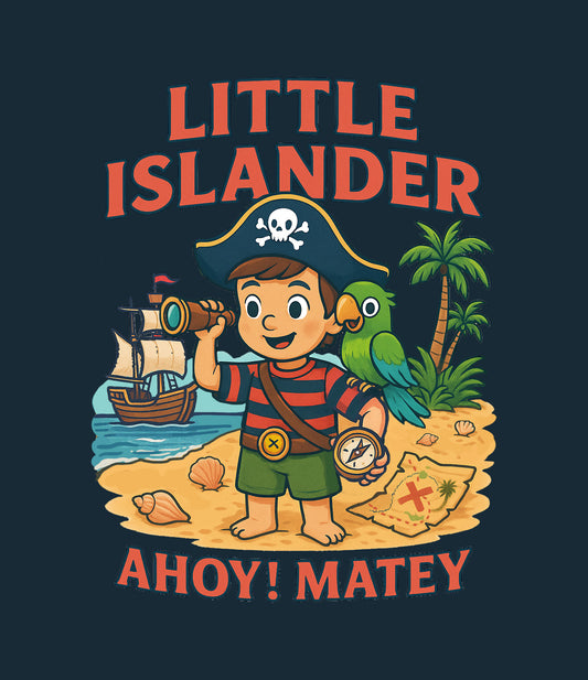 Little Islander Ahoy! Matey Toddler Tee