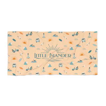 Little Islander Summer Icons Beach Towel