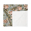 Blush & Evergreen - Swaddle Blanket