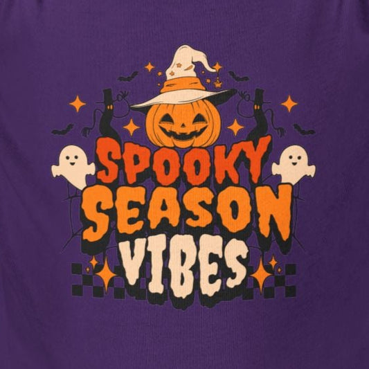 "Spooky Season Vibes" Baby Onesie