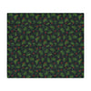 Christmas Holly & Pine Minky Fleece Blanket