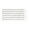 Island Stripe Beach Towel - Aqua