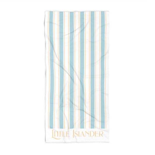Island Stripe Beach Towel - Saltwater