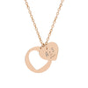 Personalized  Heart Necklace
