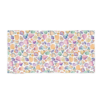 Beach Towel - Rainbow Shells