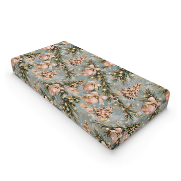 Blush & Evergreen - Changing Pad Cover
