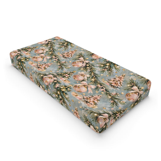 Blush & Evergreen - Changing Pad Cover