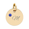 Personalized Birthstone Charm