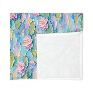 Lilies on the Lake - Swaddle Blanket