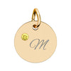 Personalized Birthstone Charm