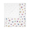 Micro Rainbow Shell Stretch Jersey Swaddle