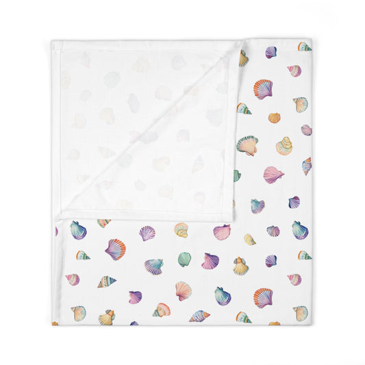 Micro Rainbow Shell Stretch Jersey Swaddle