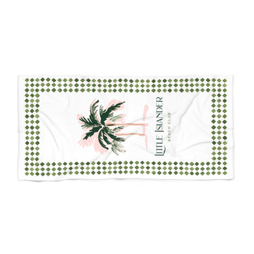Mosaic Palms - Beach Towel
