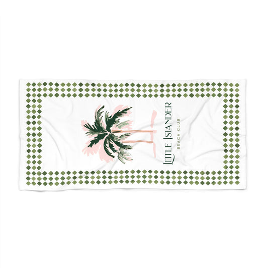 Mosaic Palms - Beach Towel