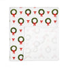 Christmas Wreaths & Bows Baby Swaddle Blanket