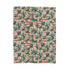 Pink Palms - Fleece Blanket