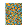 Sunflower Fields - Fleece Blanket