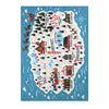 Santa’s Village North Pole Christmas Rug – 5' x 7'