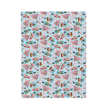 Sugarplum Nutcracker - Fleece Blanket