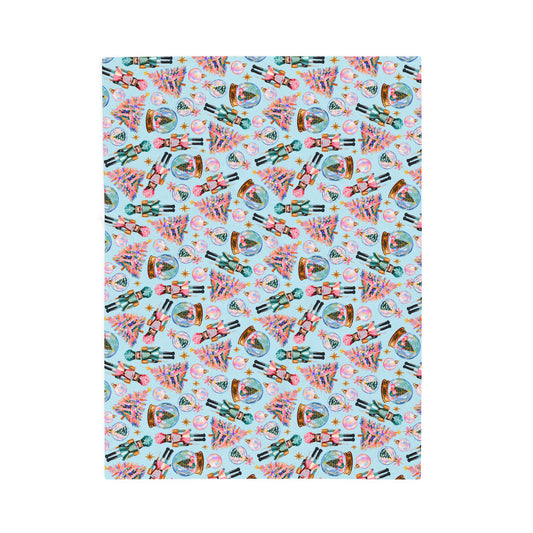 Sugarplum Nutcracker - Fleece Blanket