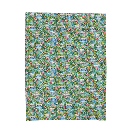 Swan Lake - Fleece Blanket