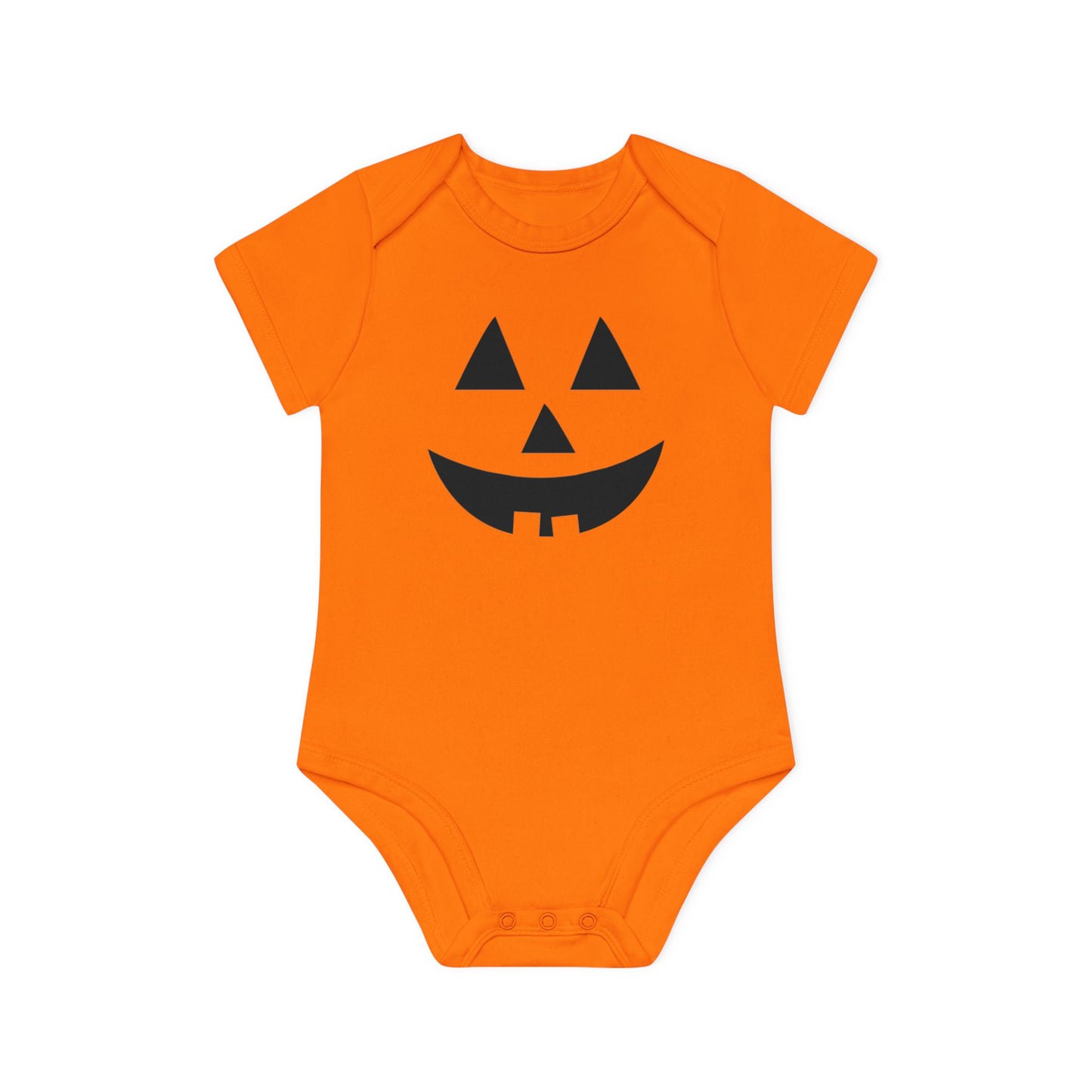 Organic Jack O Lantern Onesie