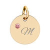 Personalized Birthstone Charm