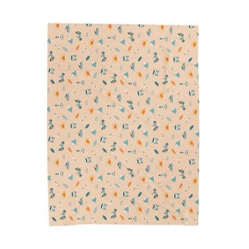 Sun Chasers Surf Club Fleece Blanket