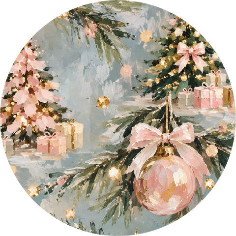 Blush & Evergreen